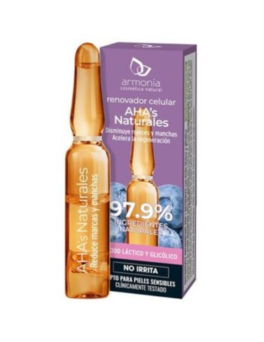 AMPOLLA ARMONIA AHA´S NATURALES. 1 AMPOLLA. 2 ML.