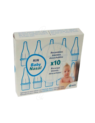 KIN BABY ASPIRADOR NASAL RECAMBIO DESECHABLE BLANDO