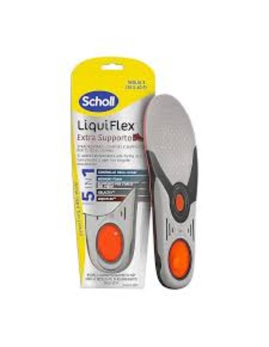 Plantillas Dr Scholl LiquiFlex Soporte extra.