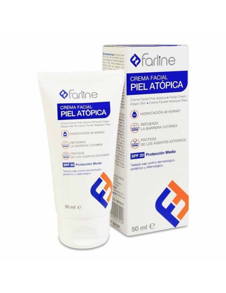 Crema facial piel atópica Farline.50 ml