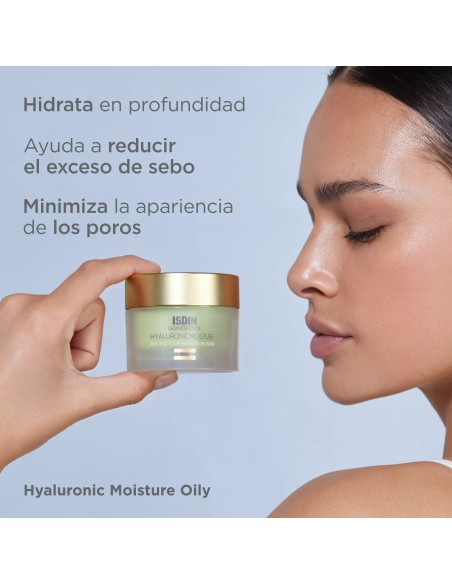 Isdinceutics hyaluronic moisture oily refill. 50 gr