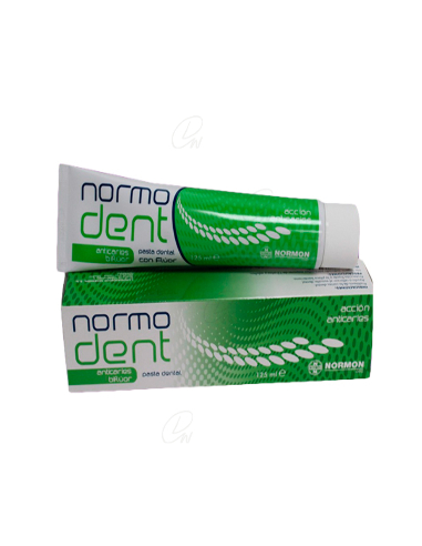 NORMODENT ANTICARIES BIFLUOR PASTA DENTAL 125 ML