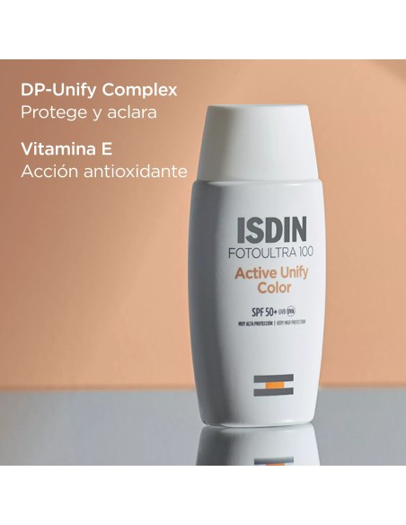 FOTOULTRA ISDIN ACTIVE UNIFY DESPIGMENTANTE COLOR 50 ML