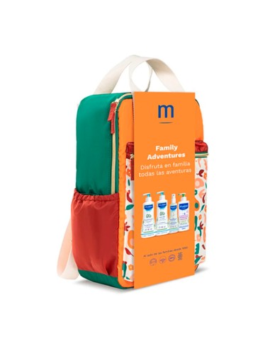 Mochila Mustela Family Adventure Terracota.