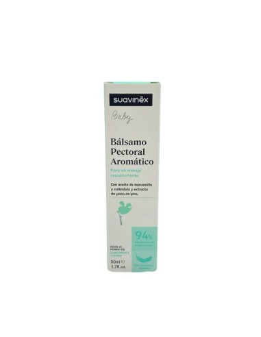 Bálsamo pectoral Aromático Suavinex. 50 ml 2