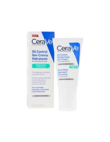 Cerave Oil Control Gel-Crema Hidratante. 52 ML.