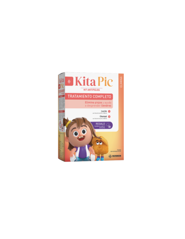 Kita Pic. Kit Antipiojos tratamiento completo.