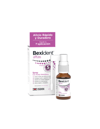Bexident Aftas spray. 15 ml.