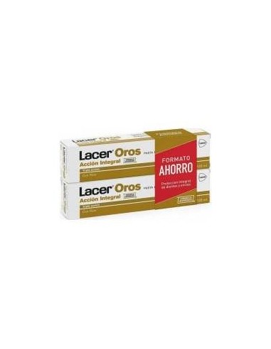 Lacer Laceroros Acción Integral Pasta Dentífrica 2X125Ml 2