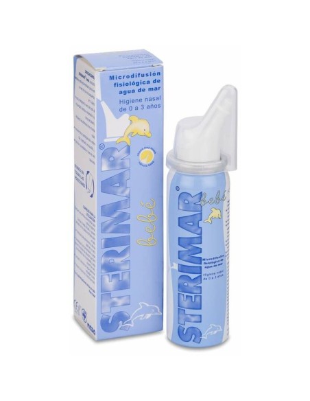 Sterimar Bebe Limpieza Nasal Agua De Mar Microdifusion, 50 Ml
