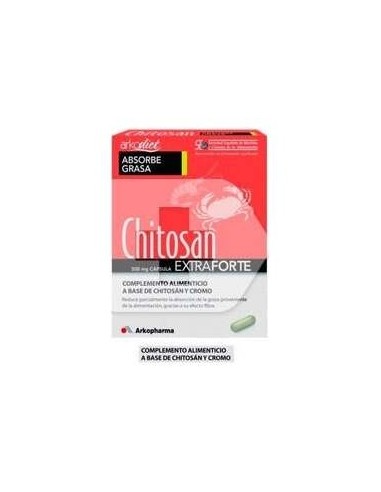 Arkopharma Arkodiet Chitosan Extra Forte + Cromo, 30...