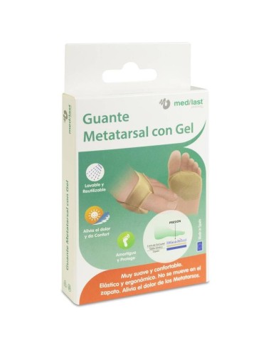 Medilast Guante Metatarsal Grande, 2 Uds
