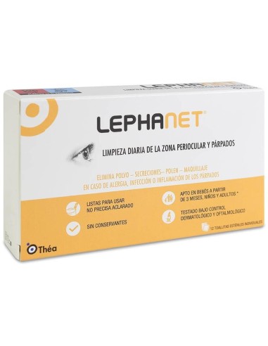 Lephanet Toallitas Estériles 12Uds 2