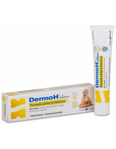 Halibut Dermoh Pomada Pañal Protectora, 45 G