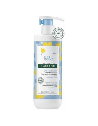 Klorane Leche Hidratante Bebé, 500 Ml 2