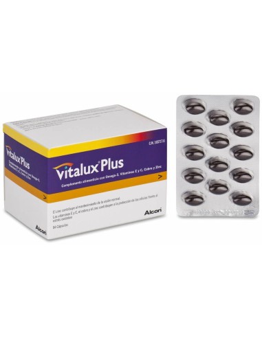 Vitalux Plus, 84 Uds