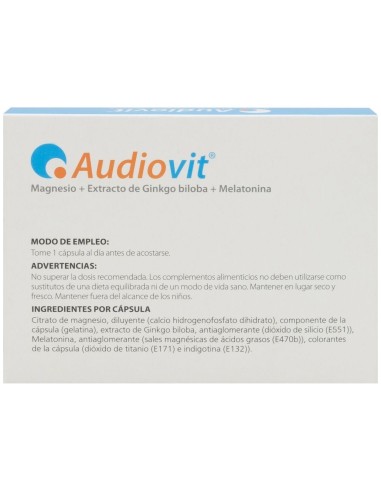 Audiovit, 30 Cápsulas 2
