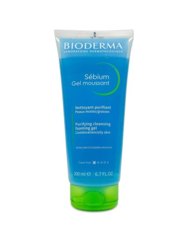 Bioderma Sebium Gel Moussant Piel Grasa, 200 Ml