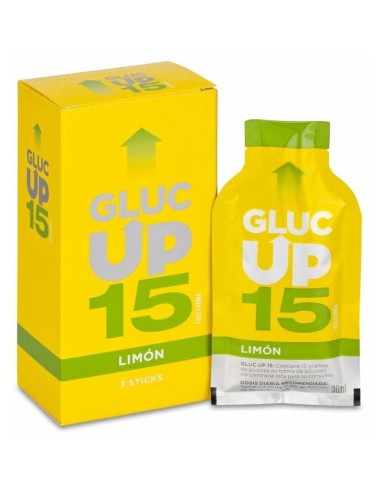 Gluc Up Limón 15 G, 3 Sticks