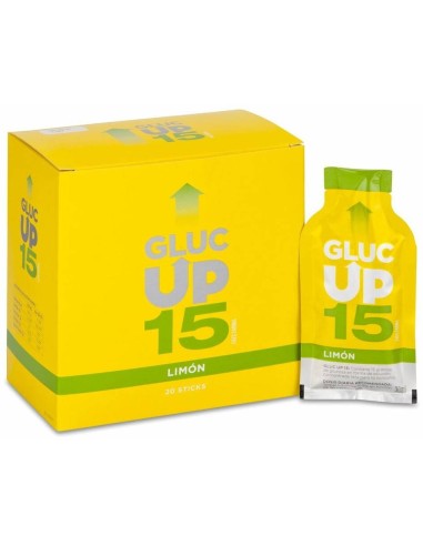 Gluc Up 15 Limón 20 Sticks X 20Ml