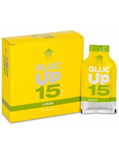 Gluc Up Limón 30 Ml, 10 Sticks