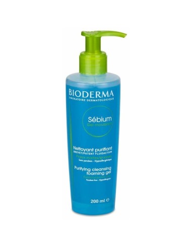 Bioderma Sébium Gel Moussant Dispensador, 250 Ml