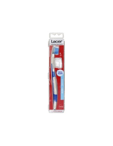 Lacer Cepillo Dental Adulto Cabezal Pequeño Medium, 1 Ud