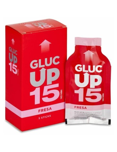 Gluc Up  15 Fresa 5 Sticks De 30Ml