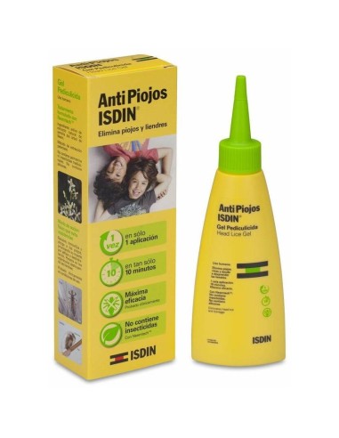 Isdin Antipiojos Gel Pediculicida, 100 Ml