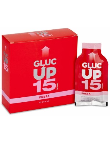 Gluc Up Fresa 15 G, 10 Sticks