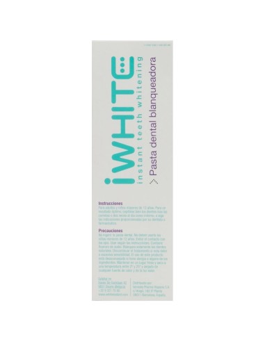 Iwhite Pasta Dentífrica Blanqueadora, 75 Ml