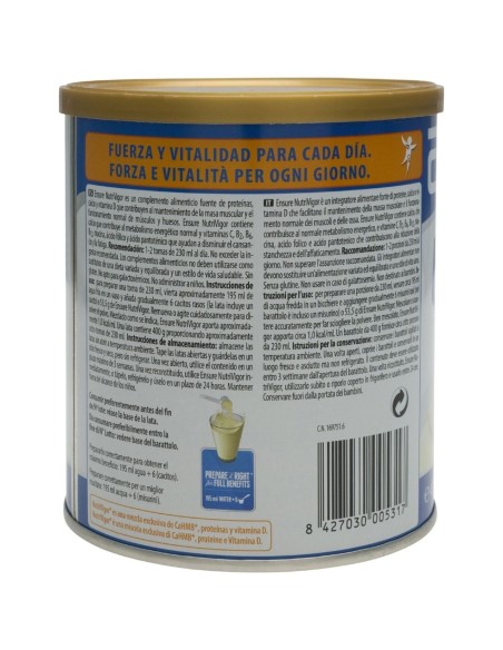 Ensure Nutrivigor Vainilla, 400 G