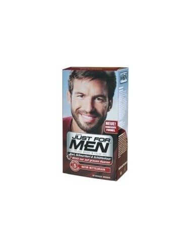 Just For Men Bigote Y Barba Gel Colorante 30 Cc Castaño...