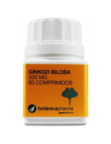 Botánicapharma Ginkgo Biloba 500 Mg, 60 Comprimidos