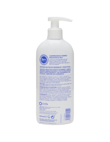 Be+ Pediatrics Champú Suave Sin Jabón, 300 Ml