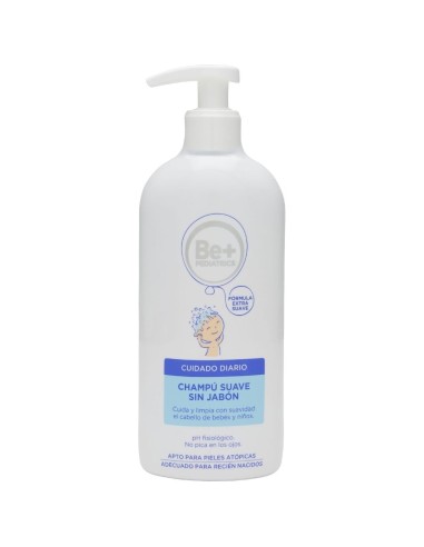 Be+ Pediatrics Champú Suave Sin Jabón, 300 Ml