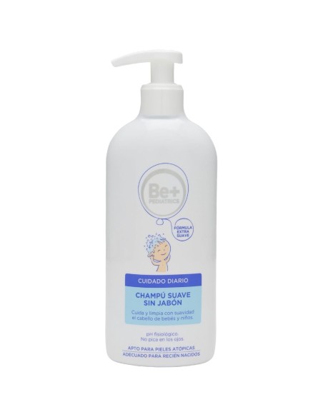 Be+ Pediatrics Champú Suave Sin Jabón, 300 Ml
