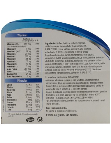 Multicentrum Select 50+, 90 Comprimidos 2