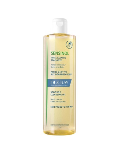 Ducray Sensinol Aceite Limpiador Calmante 400Ml