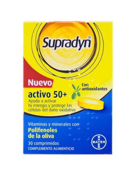 Supradyn Vital 50+ Antiox, 30 Comprimidos