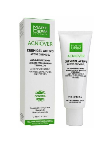 Martiderm Acniover Cremigel Activo, 40 Ml 2