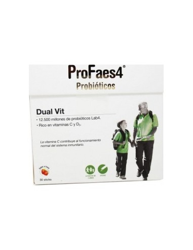Profaes4 Probióticos Dual Vit 30 Sticks