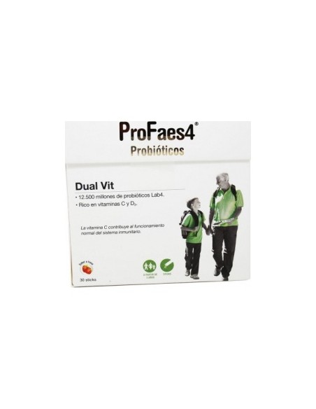 Profaes4 Probióticos Dual Vit 30 Sticks