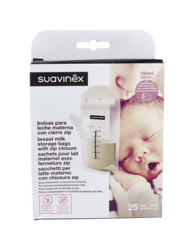 Suavinex® Bolsas Almacenaje Leche Materna 25Uds