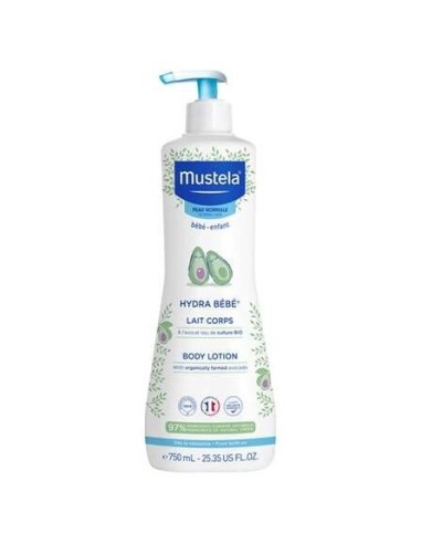 Expanscience Mustela Hydra Bebé Leche Corporal, 750 Ml