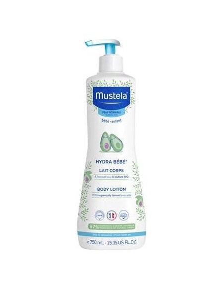 Expanscience Mustela Hydra Bebé Leche Corporal, 750 Ml