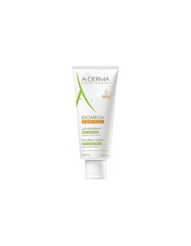 A-Derma Exomega Control Leche Emoliente Anti-Rascado, 200 Ml