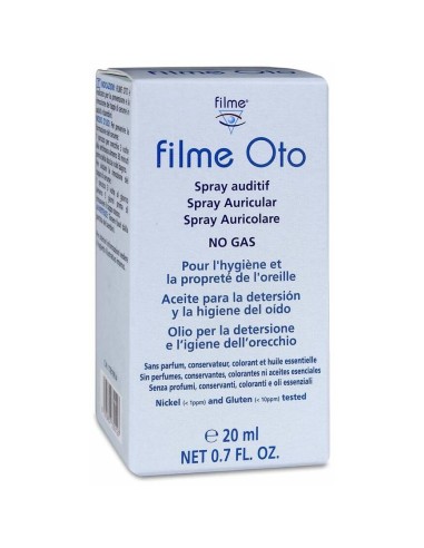 Filme Oto Spray Auricular Para Detersion 1 Spray 20Ml