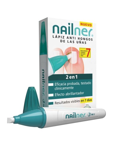 Nailner Lápiz Antihongos Uñas 2En1 4Ml