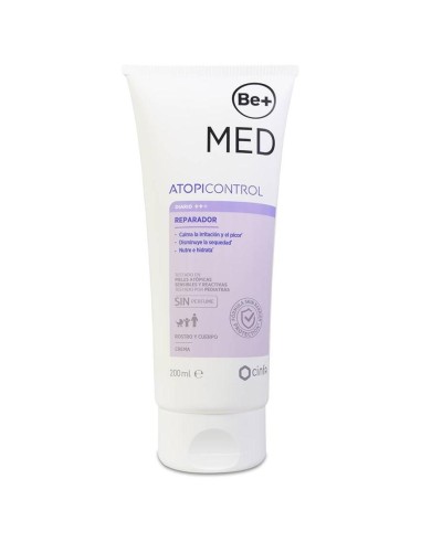 Be+ Piel Atópica Crema Hidratante Y Nutritiva, 200 Ml